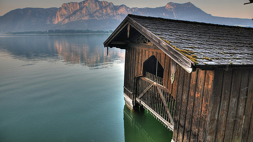 Озеро Мондзее 