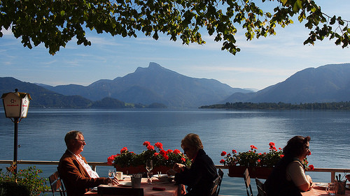 Озеро Мондзее 