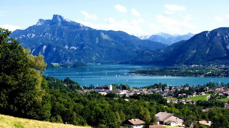 Озеро Мондзее 